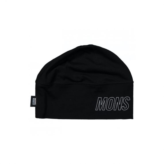 Mons Royale Tech Under Helmet Beanie Black 1