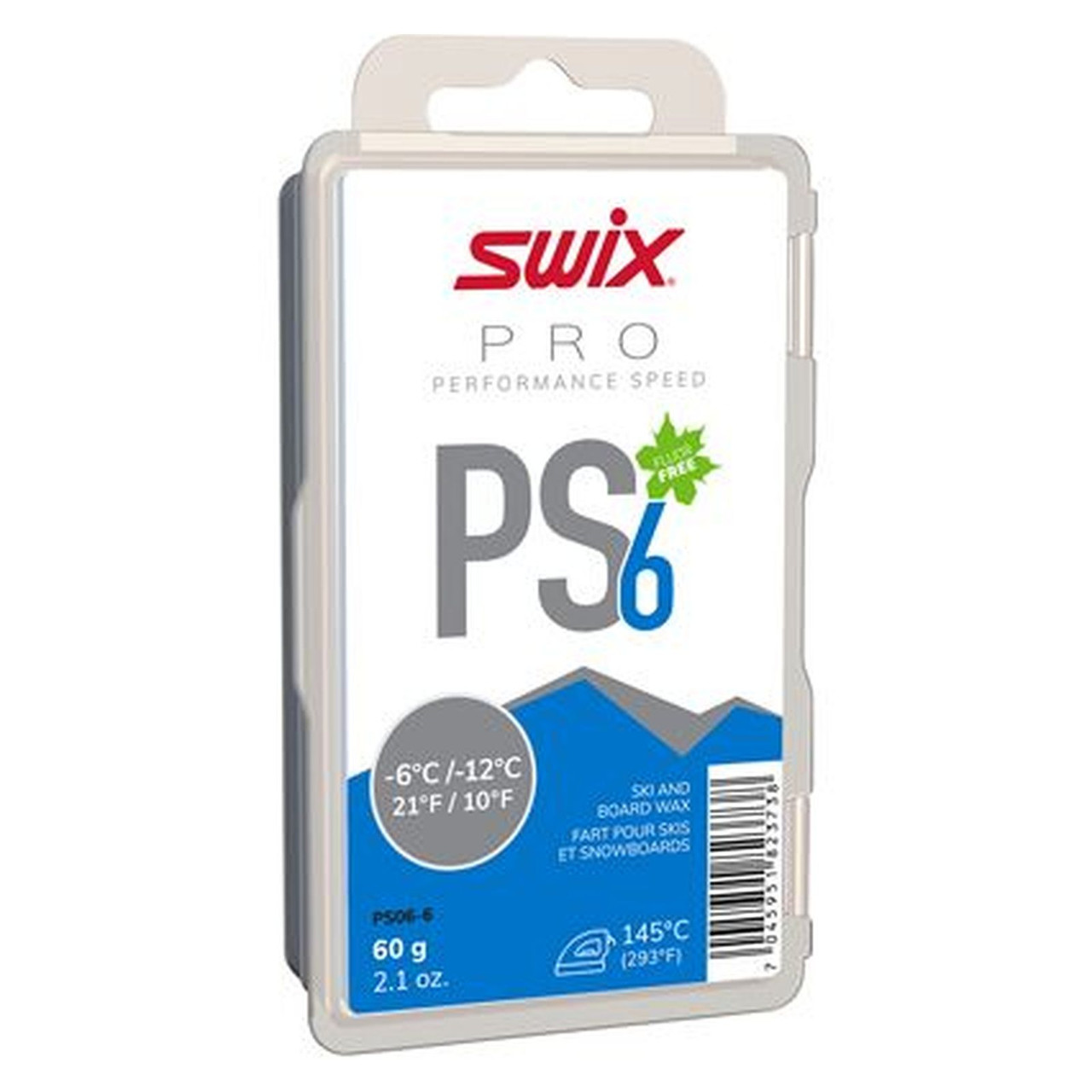 Swix PS6 Blue Ski & Board Wax