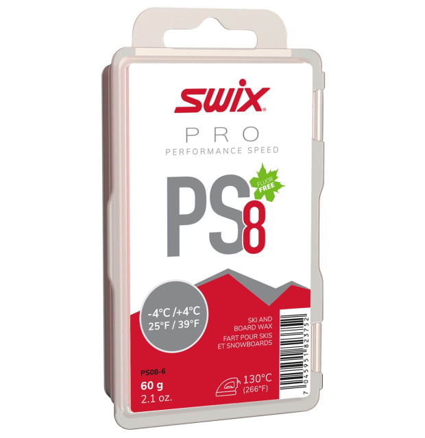 Swix PS8 Red Ski & Board Wax