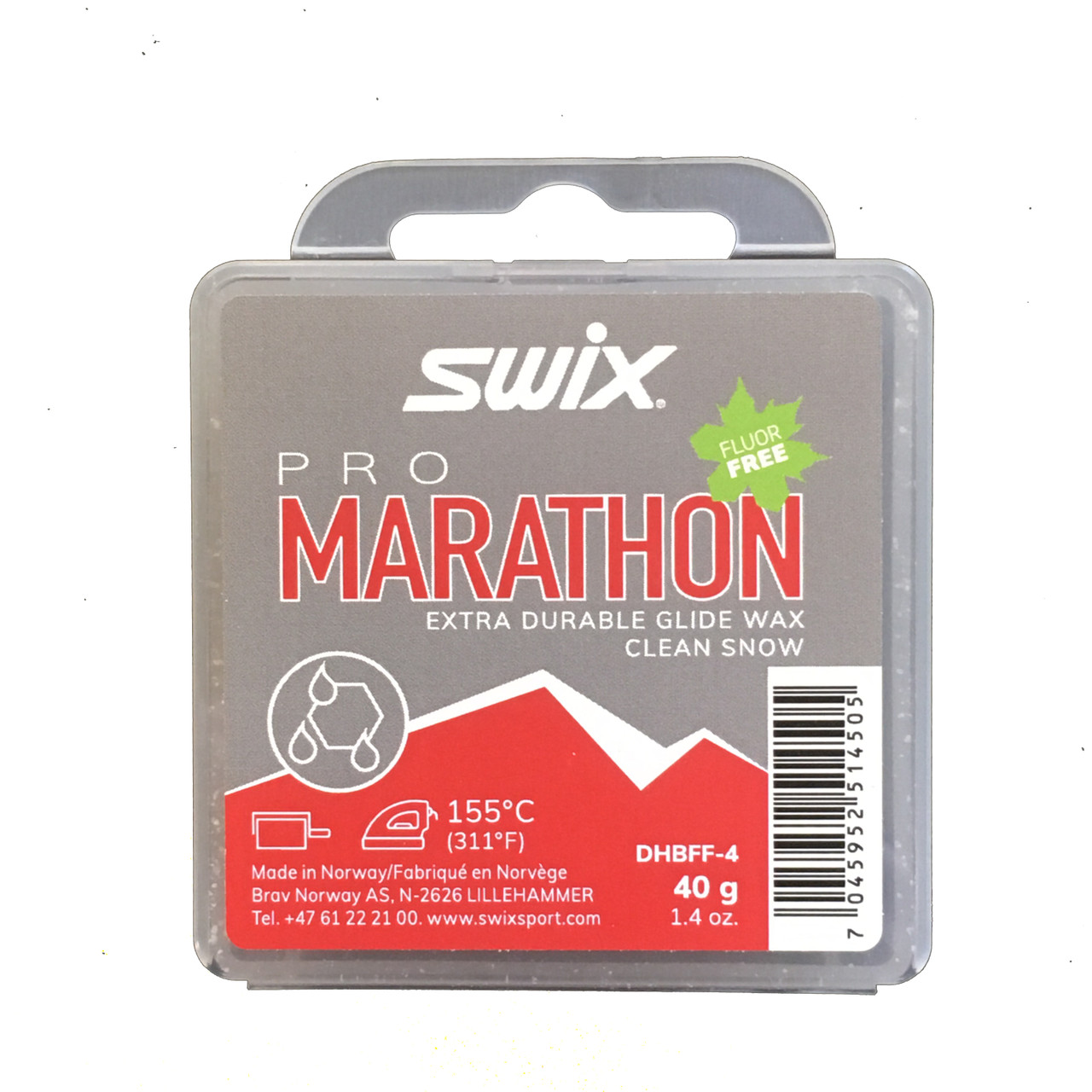 Swix Marathon Black Glide Wax